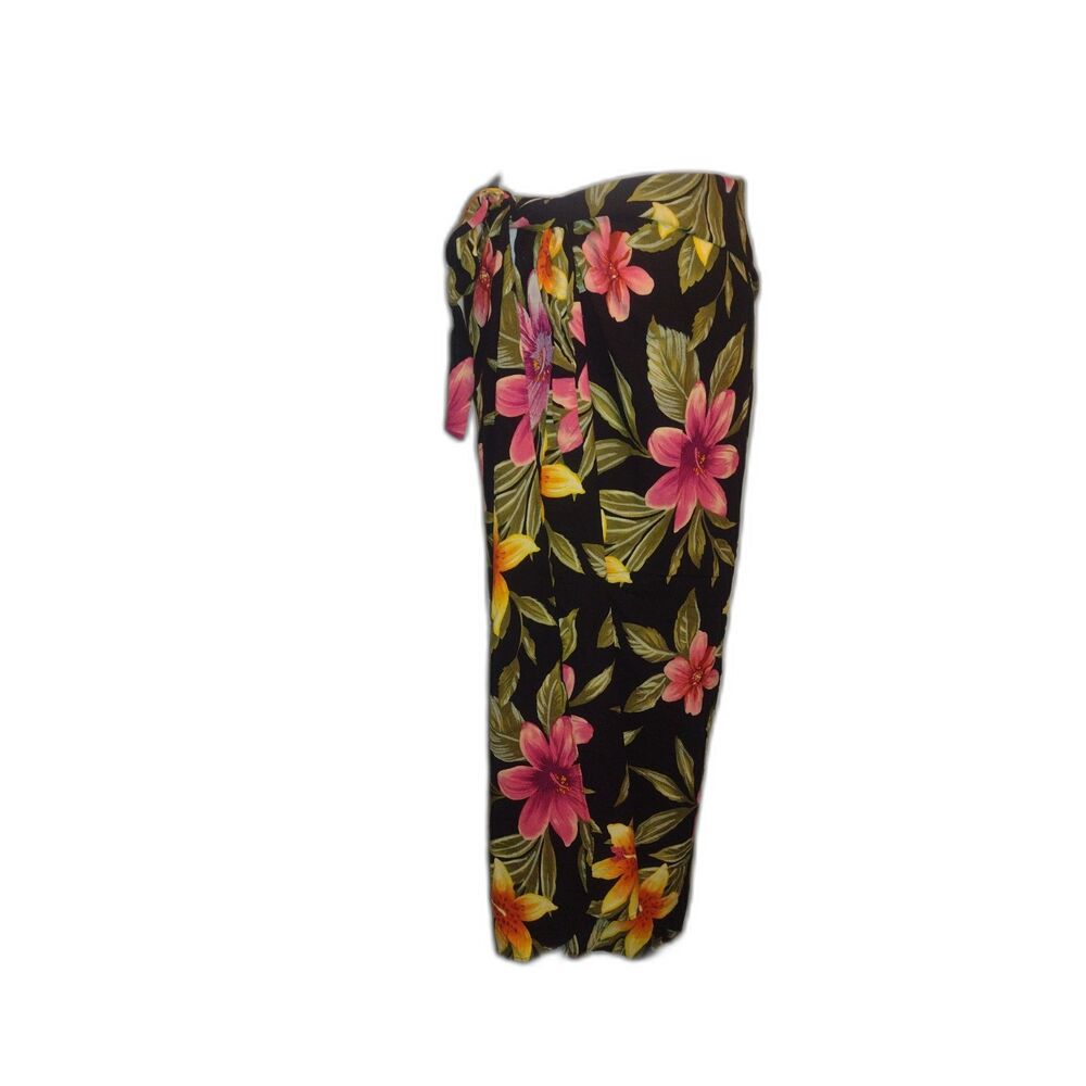 Roxanne Sarong Swim Cover-Up - Size M/L - Vibrant Tropical Print